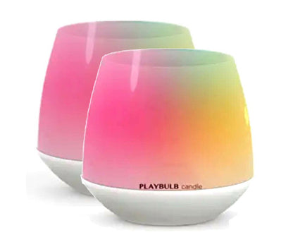 MIPOW PlayBulb LED Flameless Candle Night Light (Twin Pack)