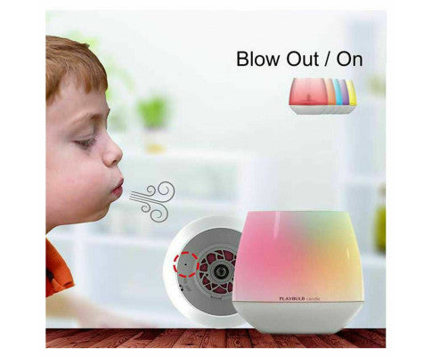 MIPOW PlayBulb LED Flameless Candle Night Light (Twin Pack)