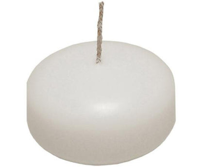 10 Pack of 4 Hour White Floating Candles