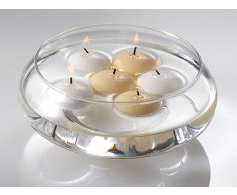 10 Pack of 4 Hour White Floating Candles