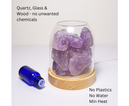 Aurora Crystal Diffuser - Amethyst